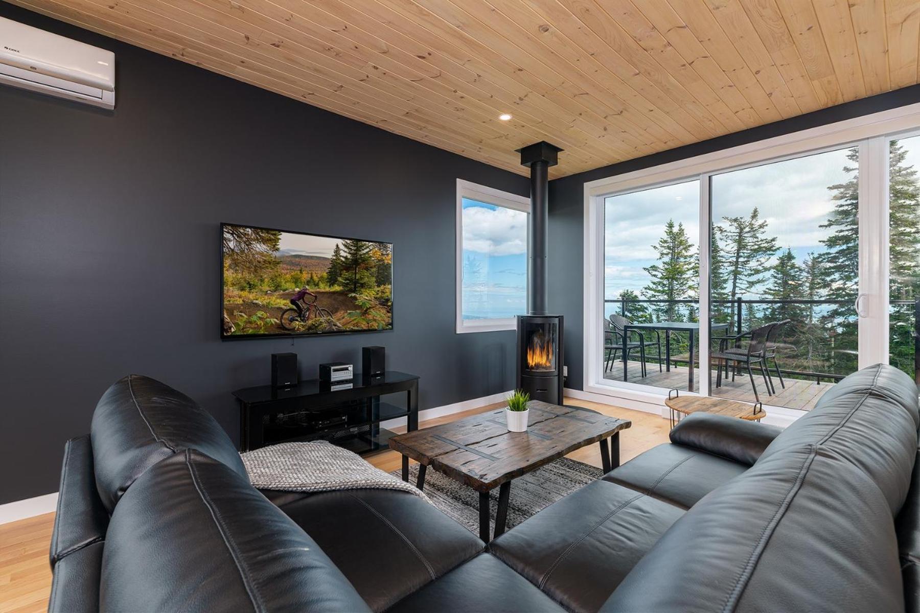 Les Chalets Du Massif De Charlevoix Petite-Rivière-Saint-Francois Pokoj fotografie