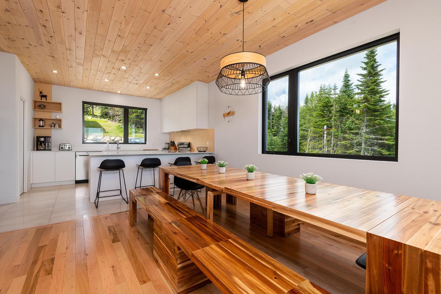 Les Chalets Du Massif De Charlevoix Petite-Rivière-Saint-Francois Pokoj fotografie
