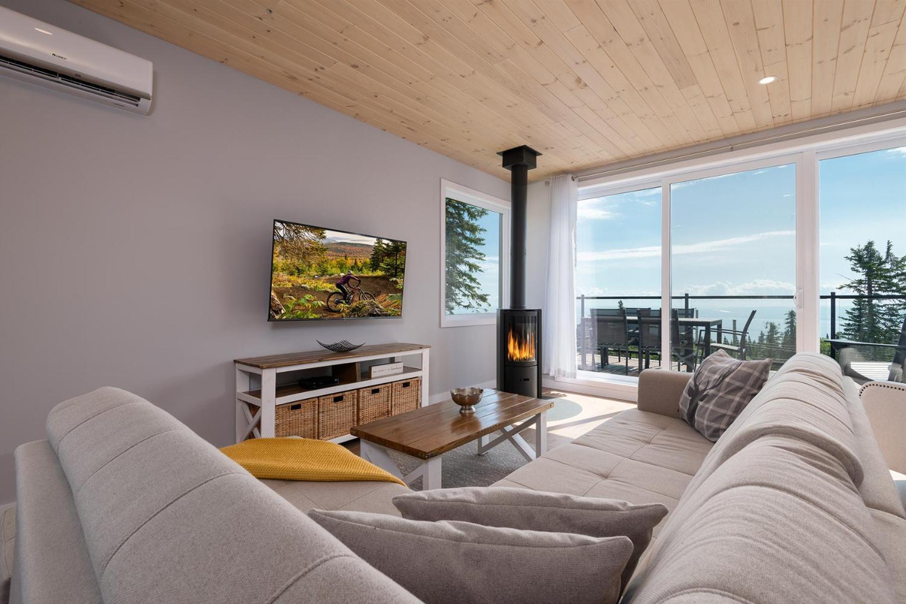 Les Chalets Du Massif De Charlevoix Petite-Rivière-Saint-Francois Pokoj fotografie