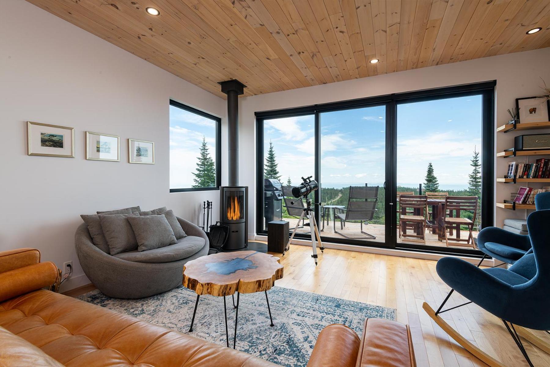 Les Chalets Du Massif De Charlevoix Petite-Rivière-Saint-Francois Exteriér fotografie