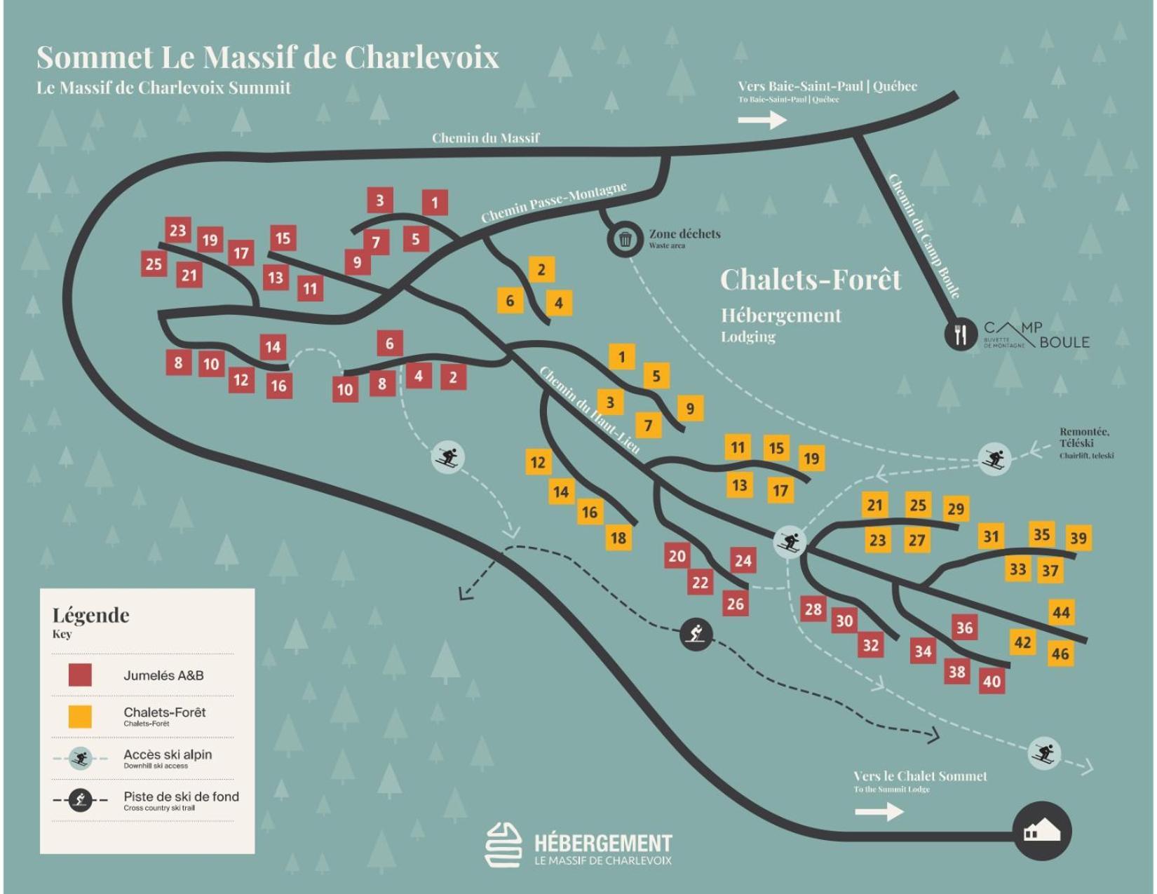 Les Chalets Du Massif De Charlevoix Petite-Rivière-Saint-Francois Exteriér fotografie