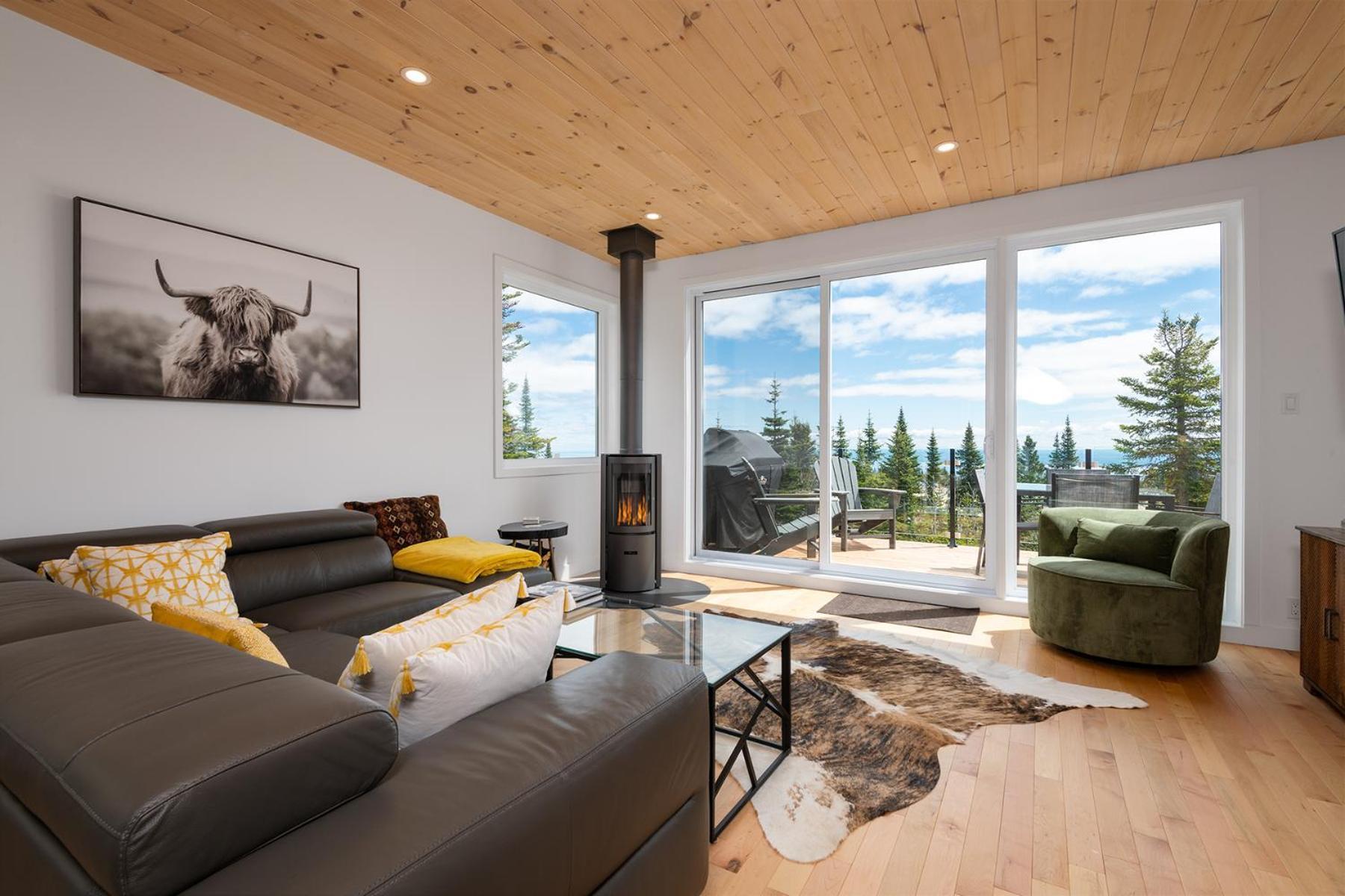 Les Chalets Du Massif De Charlevoix Petite-Rivière-Saint-Francois Exteriér fotografie
